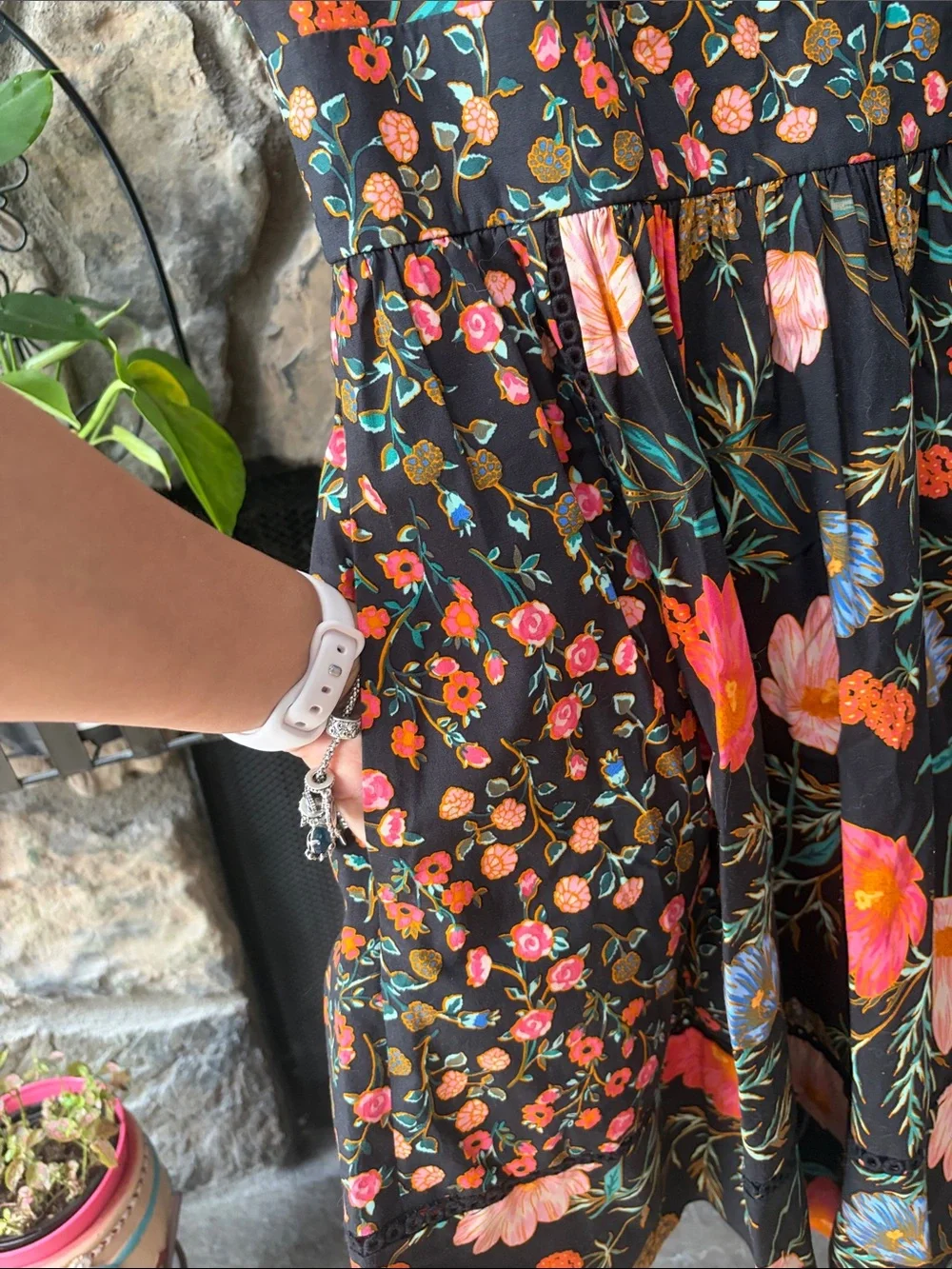 kate spade floral sleeveless